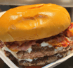 Bacon Cheese Smash Burger